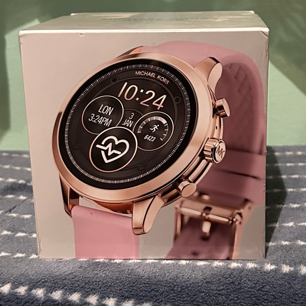 Michael Kors Rose Gold and Pink Smartwatch